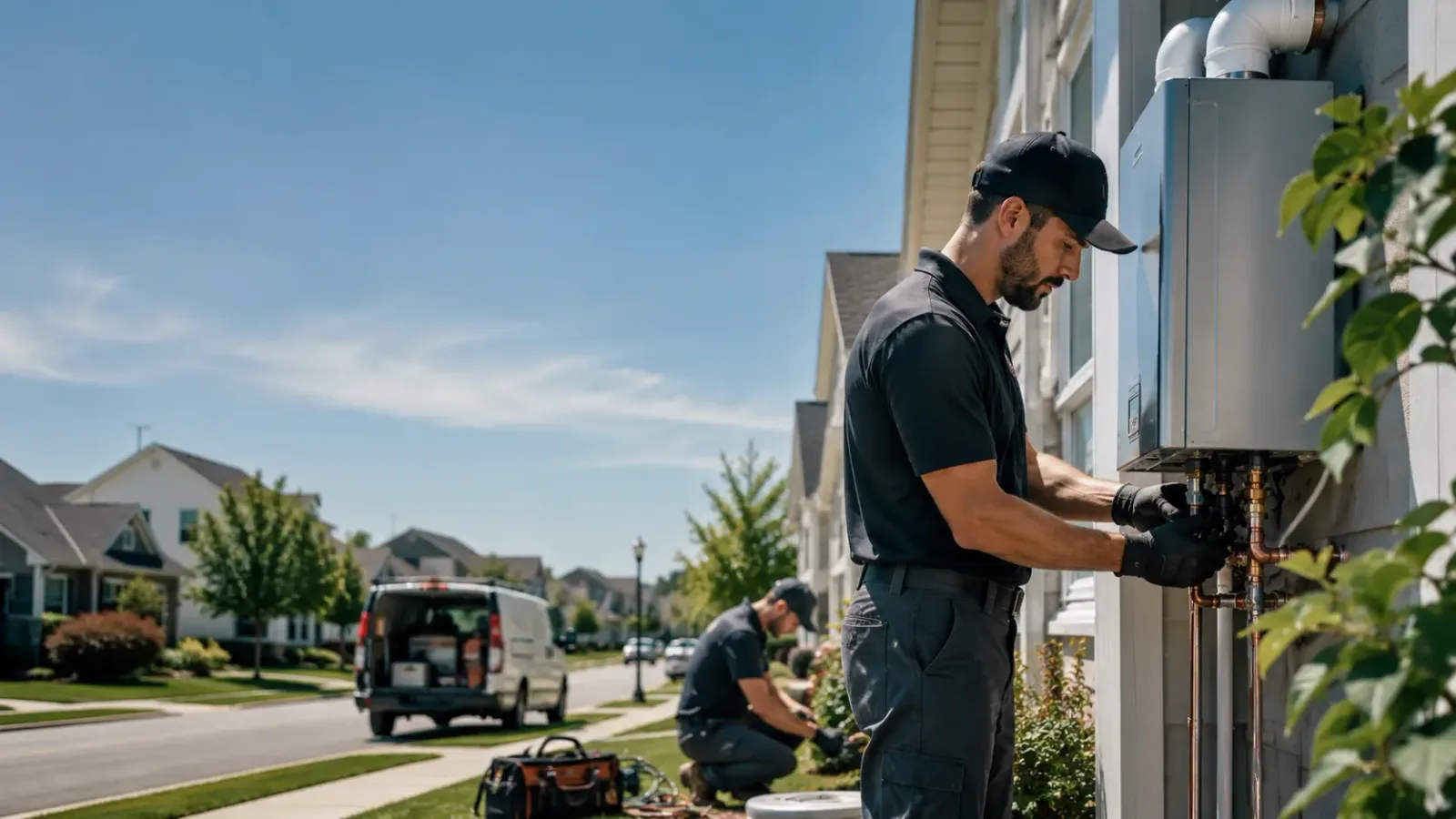 Tankless Water Heater Installation in Ingram, TX